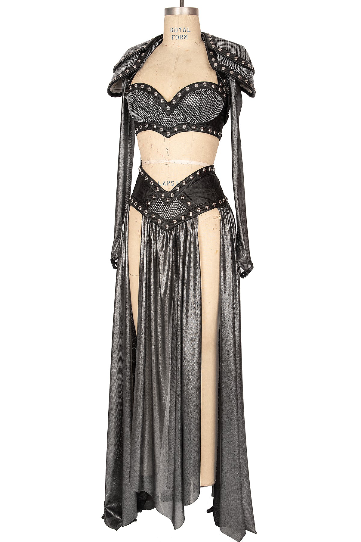 Joan of Arc Medieval Shoulder Armor Bolero - Renaissance Costume Accessory for Cosplay, LARP & Historical Reenactment