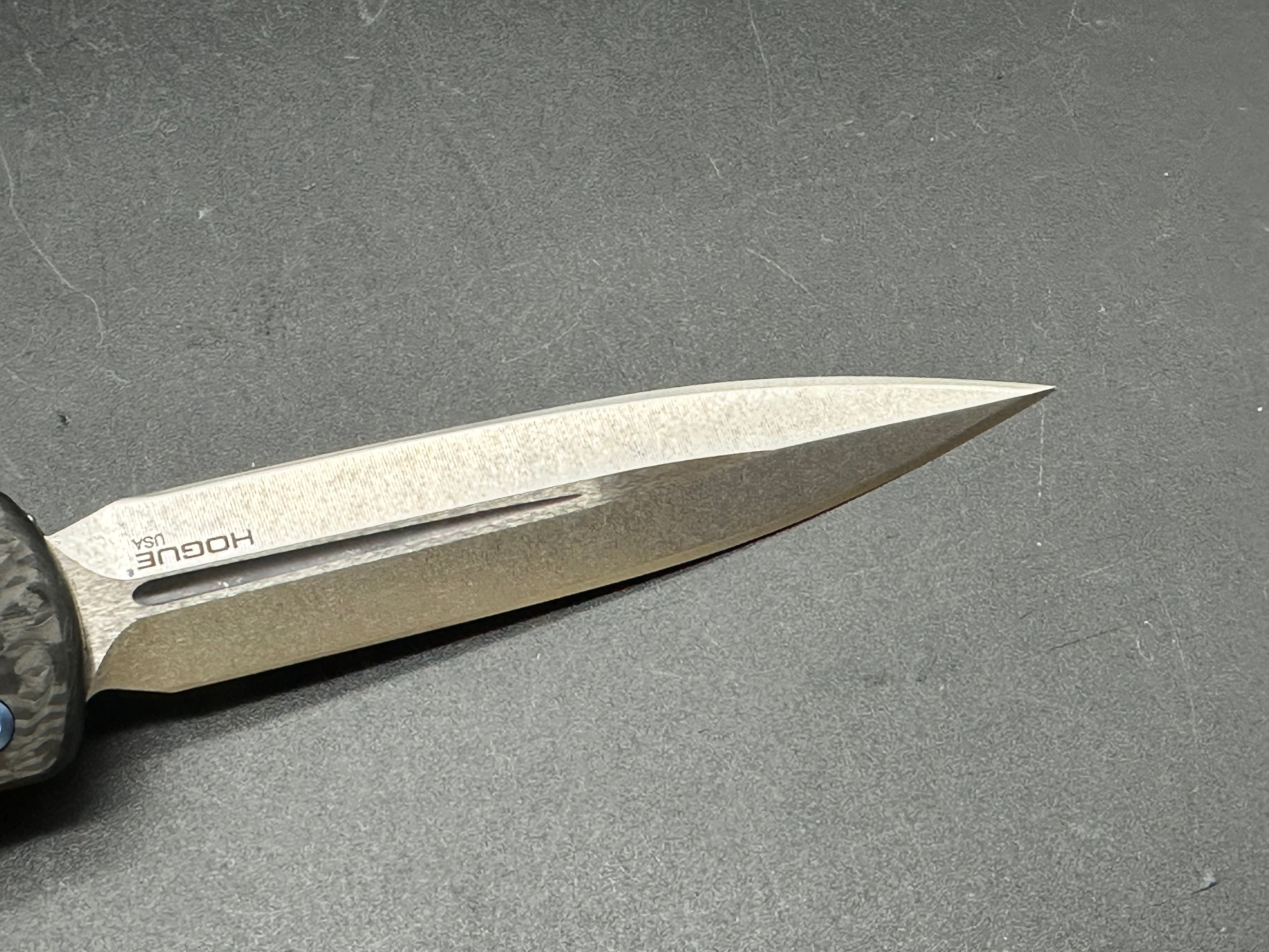 Hogue Collector Series Counterstrike OTF Knife - CPM MagnaCut Blade - Tactical Automatic Knife for Outdoor, Camping & EDC