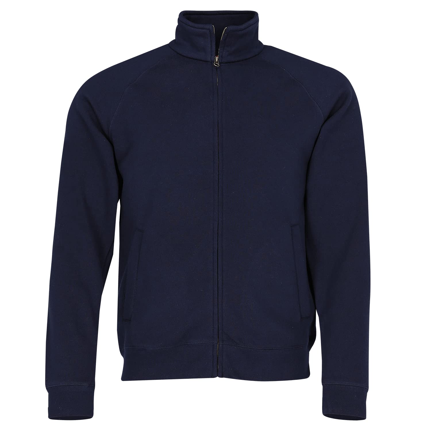 Fruit of the Loom Men's Fleece Sweatshirt Jacket - Soft & Comfortable Pullover Hoodie for Casual Wear, Outdoor Activities & Lounge