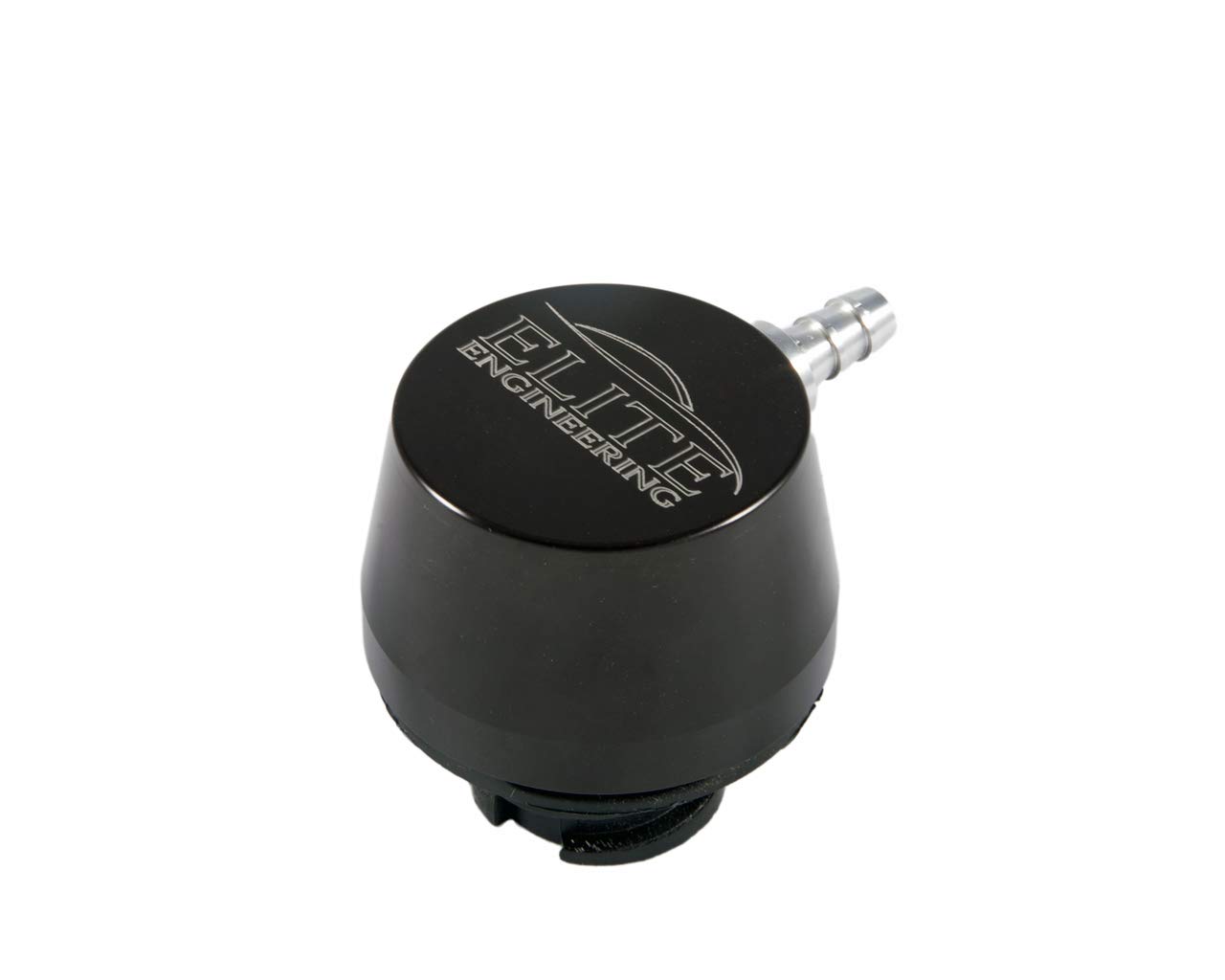 Elite Engineering Aluminum Clean-Side Oil Separator (CSS) Kit for C7 Corvette Z51 (Dry Sump) - High Performance Black Oil Catch Can - Improves Engine Efficiency & Reduces Carbon Buildup - Perfect for Track Days & Performance Driving