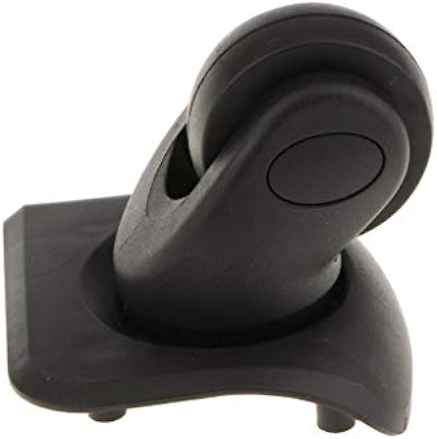 4-Piece Universal Swivel Luggage Wheels - Durable Plastic Replacement Casters for Suitcase Repair | Wear-Resistant & Smooth Rolling | Ideal for Travel Luggage, Carry-Ons & Rolling Bags