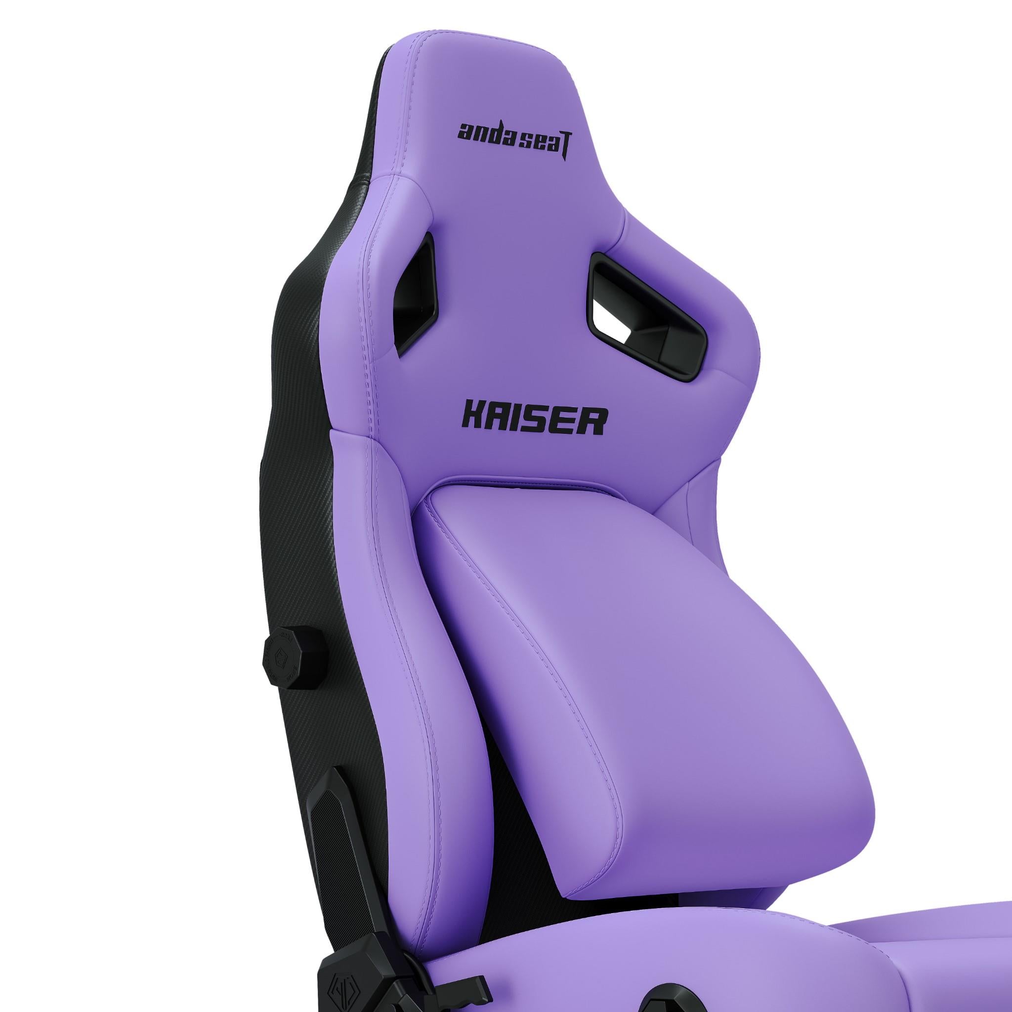 Anda Seat Kaiser 4 Series XL Premium Ergonomic Gaming Chair - Zen Purple | Comfortable Office & Home Computer Chair for PC Gamers & Streamers