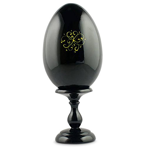 6.25 Inch Hand-Painted Wooden Easter Egg Collectible - Perfect for Spring Decor, Easter Basket Fillers & Home Display