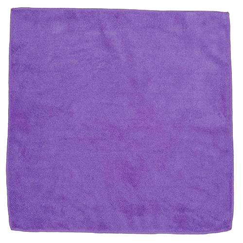 KR Strikeforce Economy Microfiber Towel - Super Absorbent, Quick-Drying, Lint-Free (Purple) - Perfect for Gym, Car Detailing, Sports & Household Cleaning