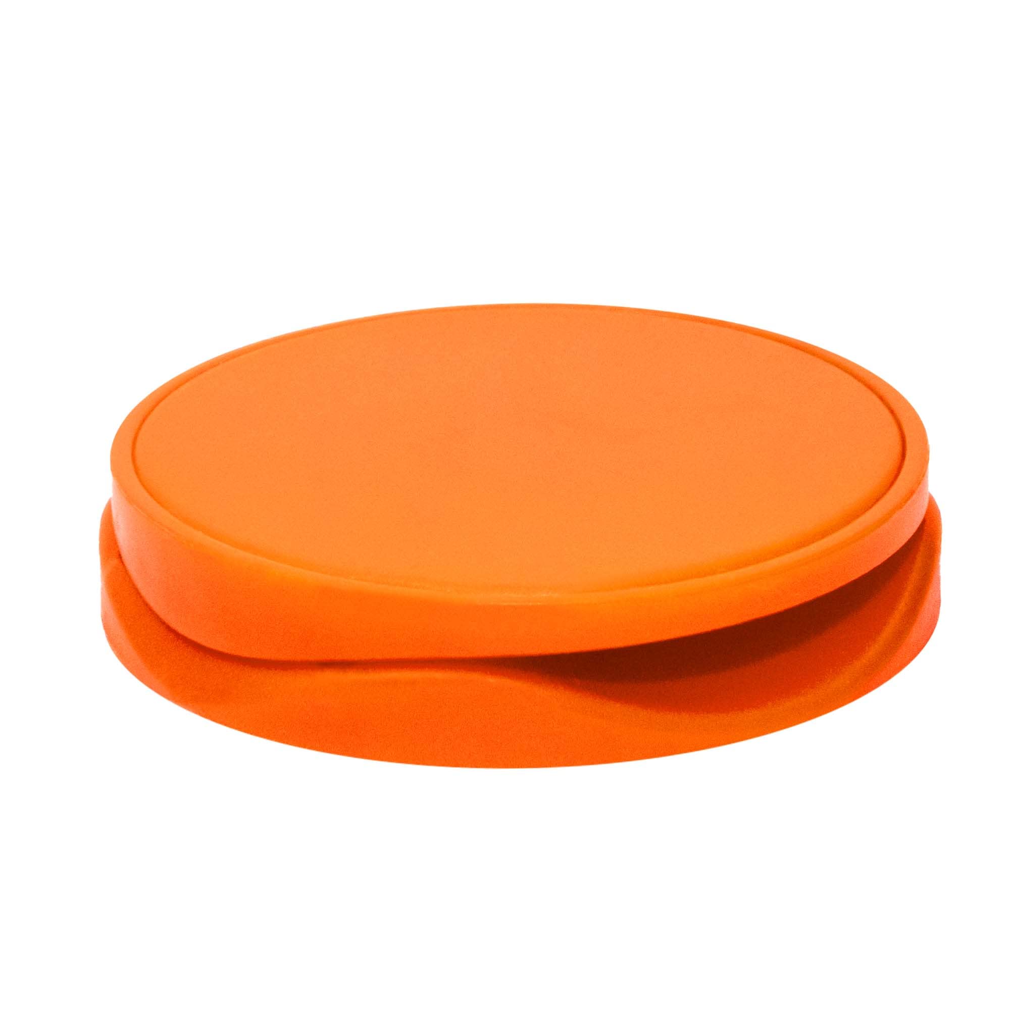 Non-Slip Cell Phone Grip Holder Stand for iPhone 14/13/12 & Samsung Galaxy S23/S22 - Orange | Portable Phone Kickstand for Hands-Free Viewing, Gaming & Video Calls