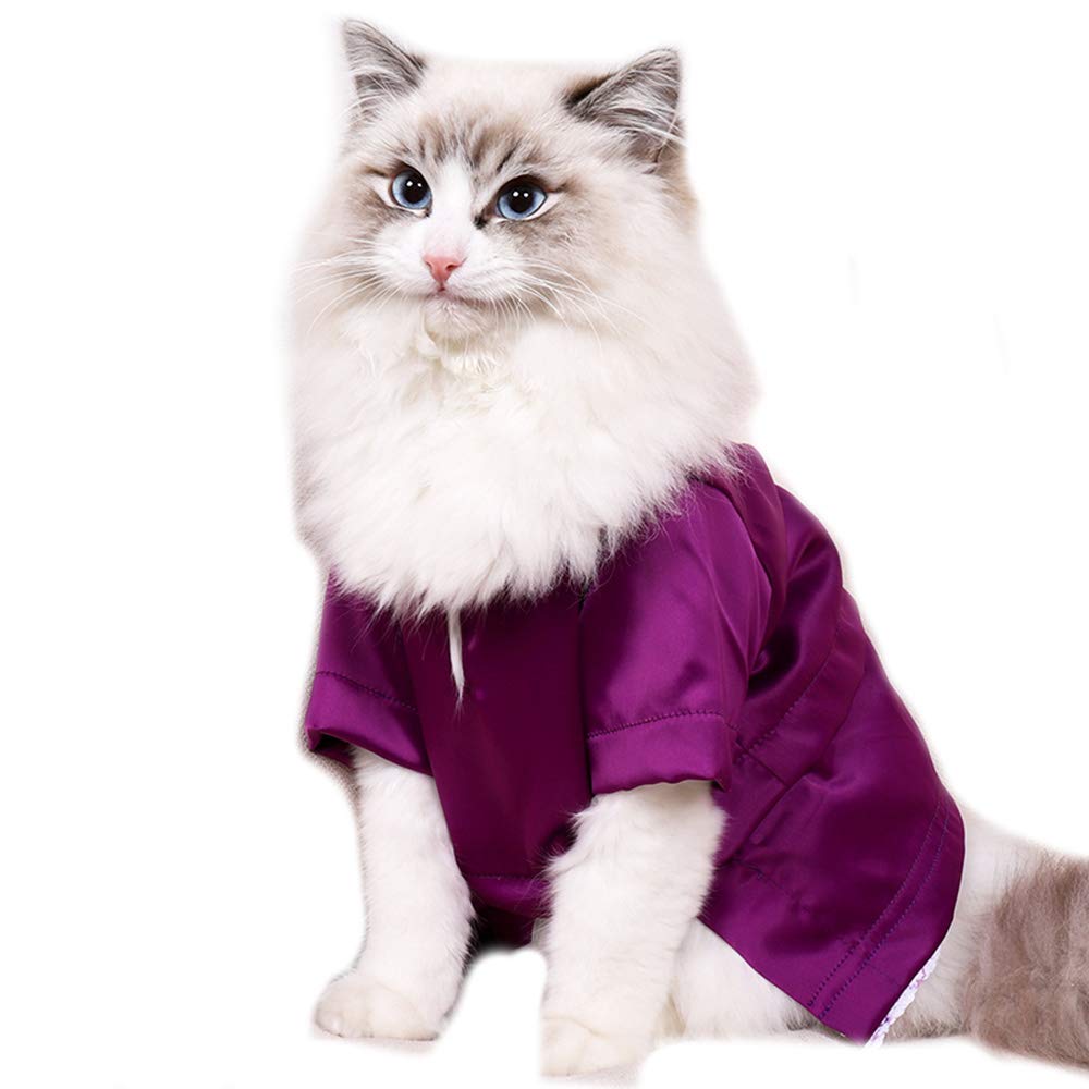 Cool Summer Pet Clothes - Breathable Cat T-Shirt & Dog Vest Costume for Small Puppies and Cats | Perfect for Outdoor Walks and Playtime