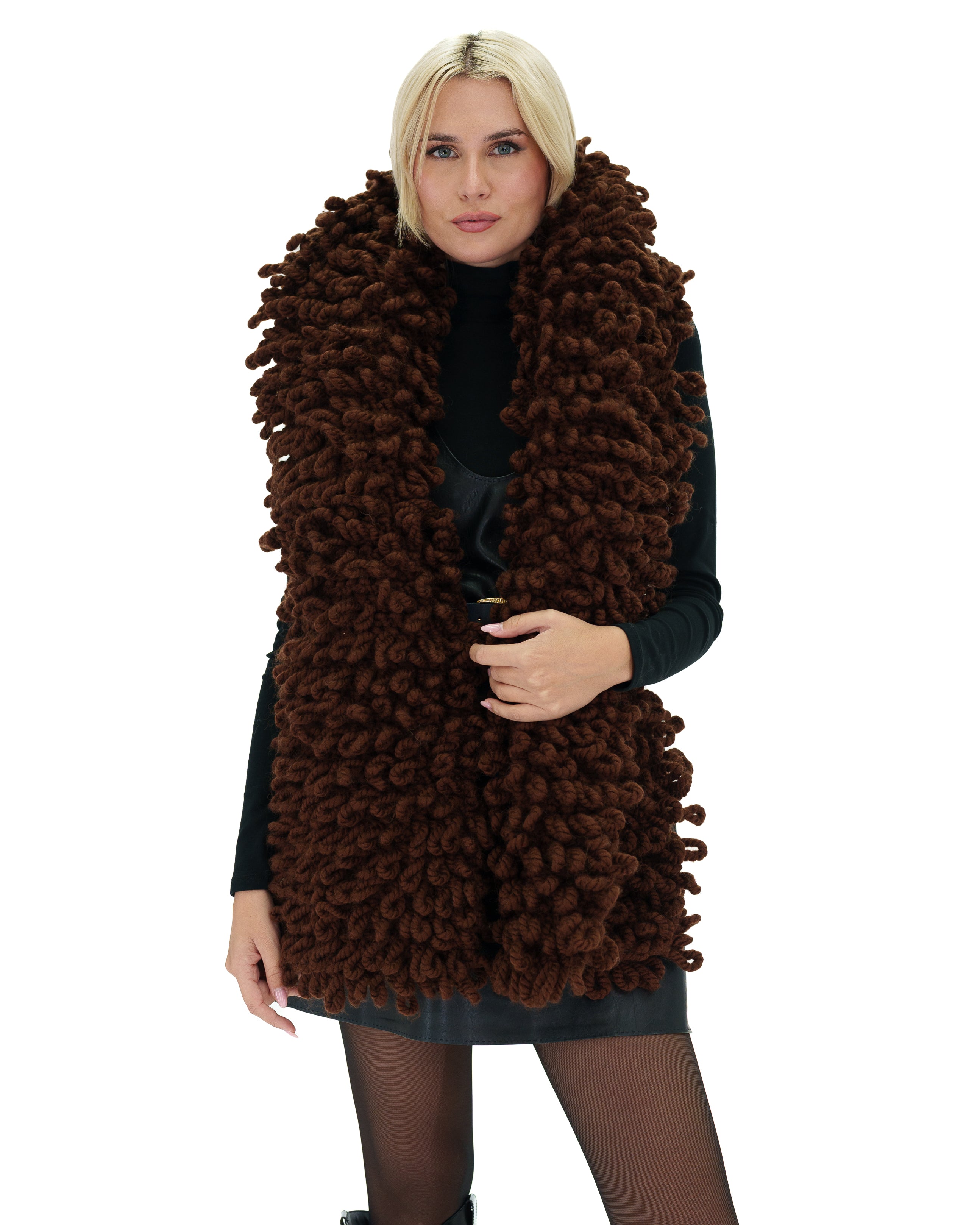 Soft and Cozy Teddy Shawl Scarf - Winter Warm Plaid Wrap for Women - Perfect for Cold Weather, Outdoor Activities, and Stylish Layering