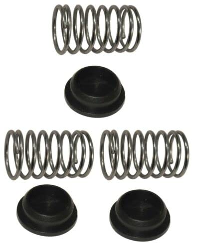 3-Pack MaxLLTo Replacement V494000840 & V450001880 Spring & Spring Cap - Compatible with Echo Speed Feed 400/450/375, SRM-225/225i, GT-225L, C242, GT-230, T235, T242 Trimmers - Perfect for Lawn Maintenance & Landscaping Tools