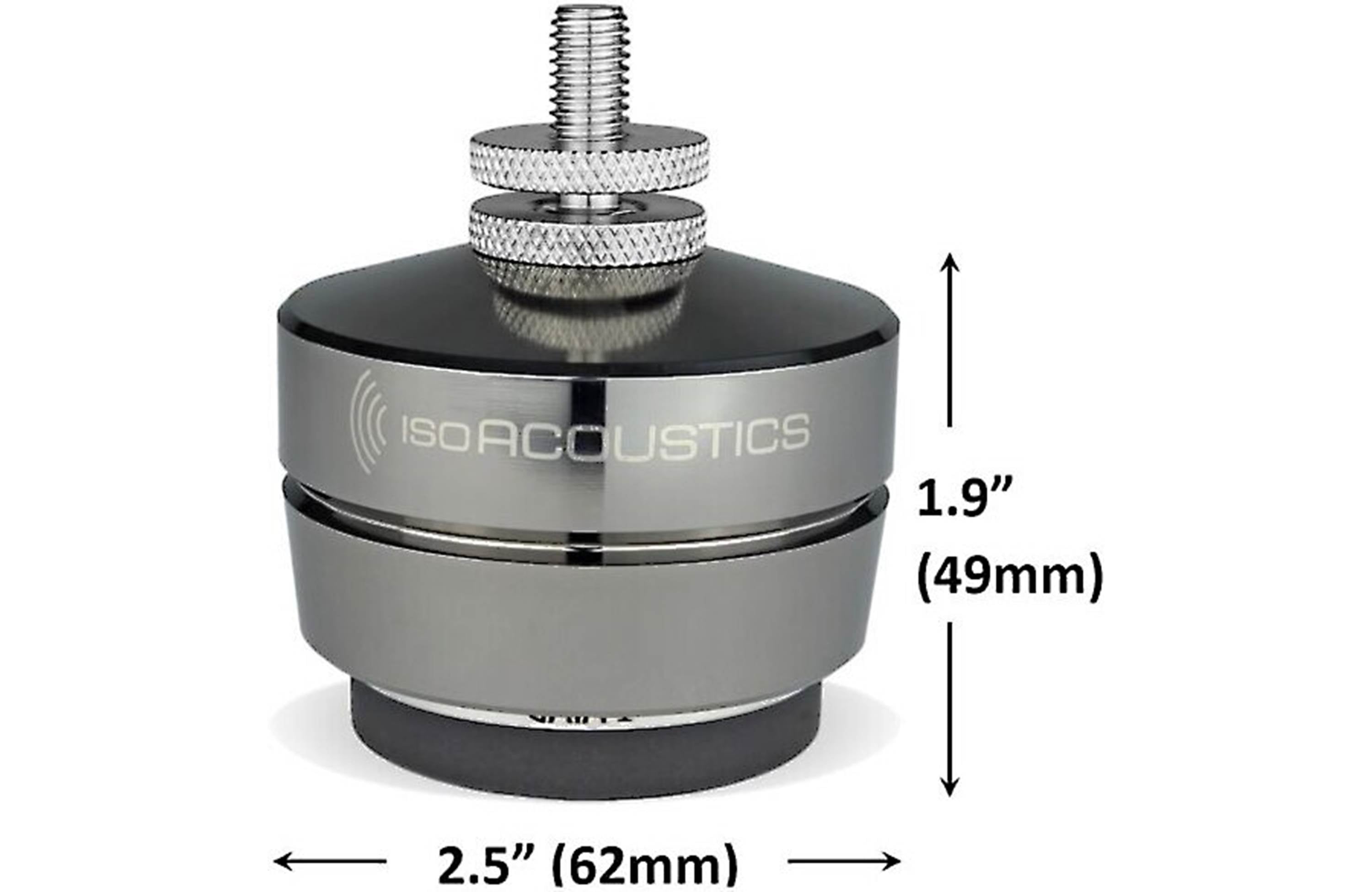 Isoacoustics Gaia I Performance Speaker Isolation Feet for Large Floorstanding Speakers (4 Pack) - Reduce Vibration & Improve Sound Quality for Home Theater & Audiophile Systems