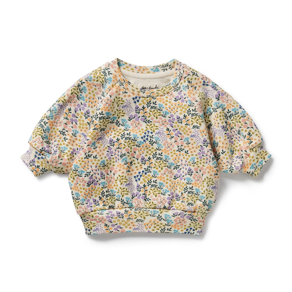 Organic Cotton Terry Cloth Baby Sweater - Soft & Breathable for Newborns & Toddlers - Perfect for Playtime, Naptime & Everyday Comfort
