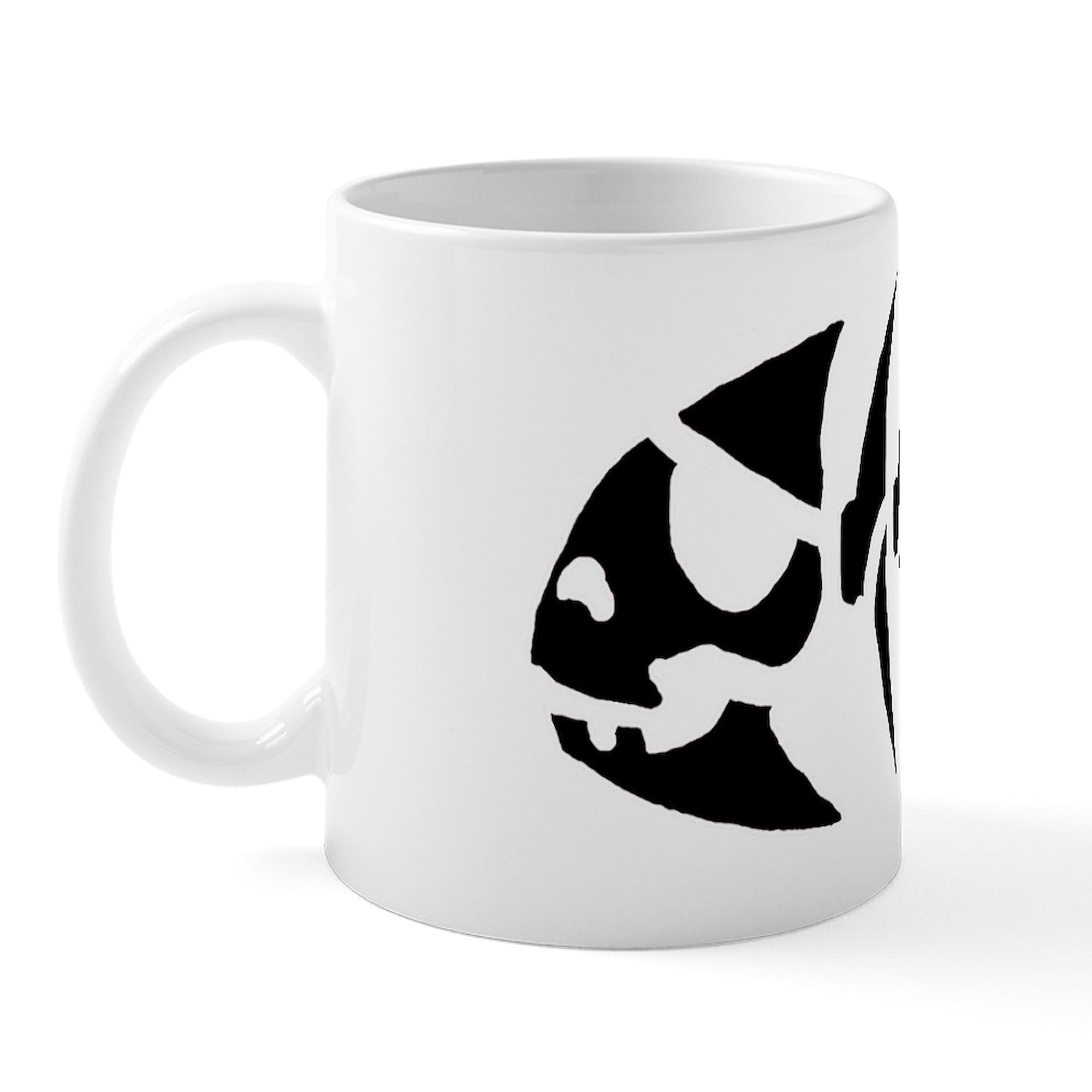 Pirate Fish Ceramic Coffee Mug 11 oz (325 ml) - Funny Novelty Gift for Pirate Lovers, Perfect for Coffee, Tea & Hot Drinks at Home or Office