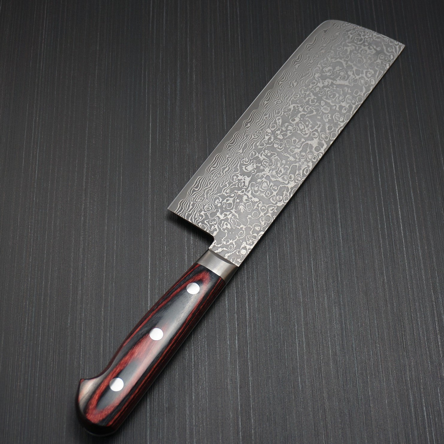 Premium Japanese Kato VG10 63-Layer Damascus Steel Nakiri Knife with Black Finish - Professional Vegetable Chopper for Home Chefs & Sushi Preparation