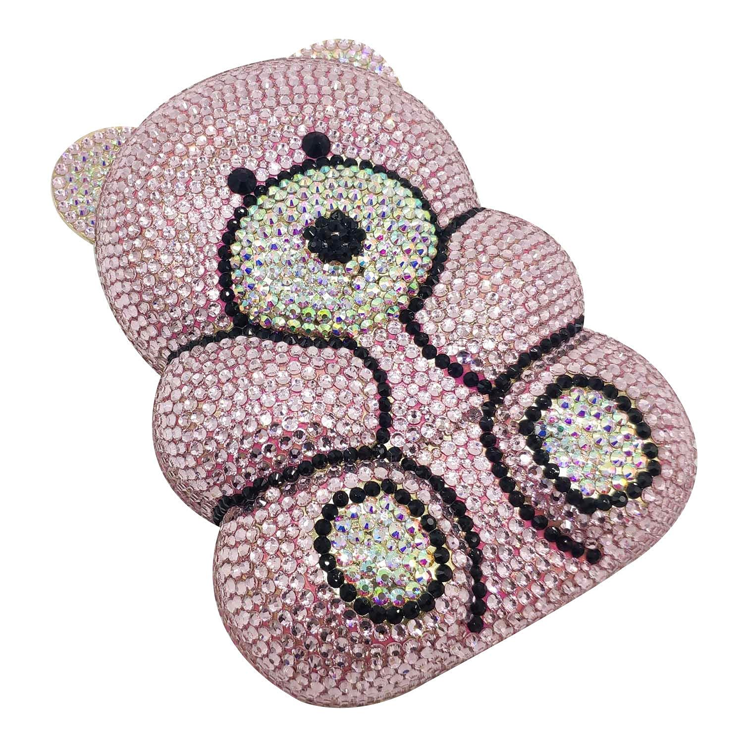 Elegant Crystal Rhinestone Evening Clutch Purse for Women - Sparkly Party Handbag, Mini Formal Clutch for Weddings, Prom & Special Occasions