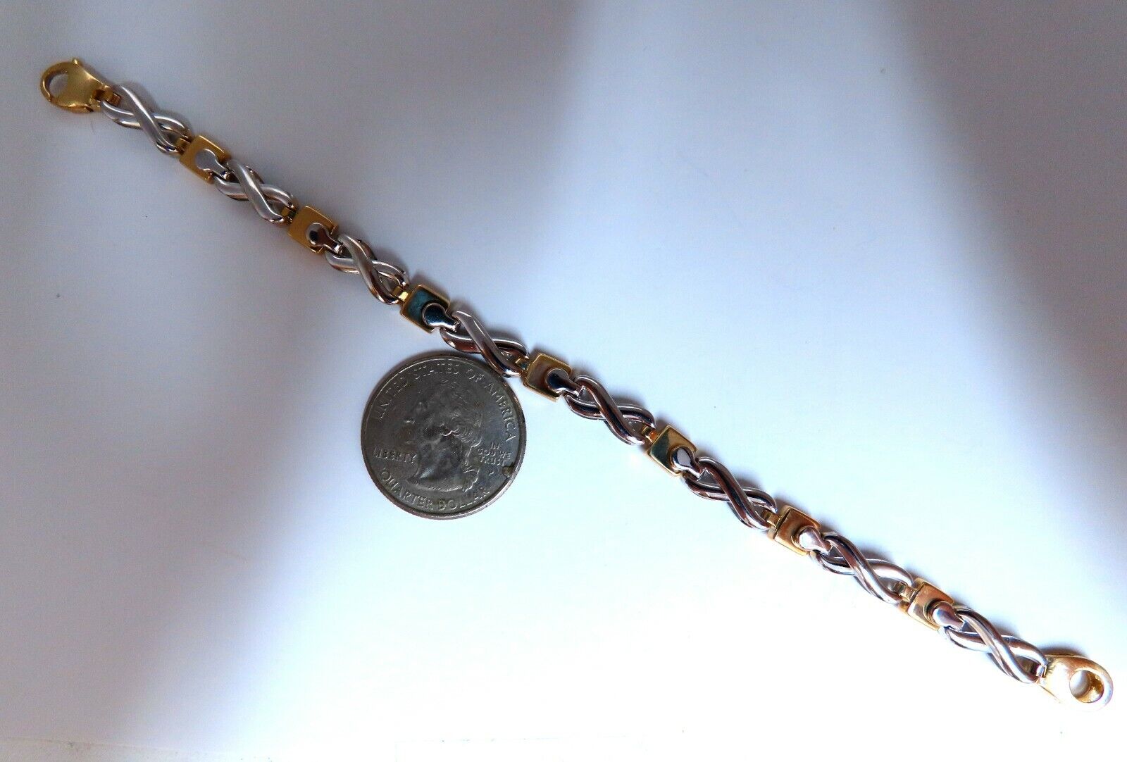 14K Gold Infinity Link Bracelet for Women - Elegant & Durable Jewelry Gift for Birthday, Anniversary & Special Occasions