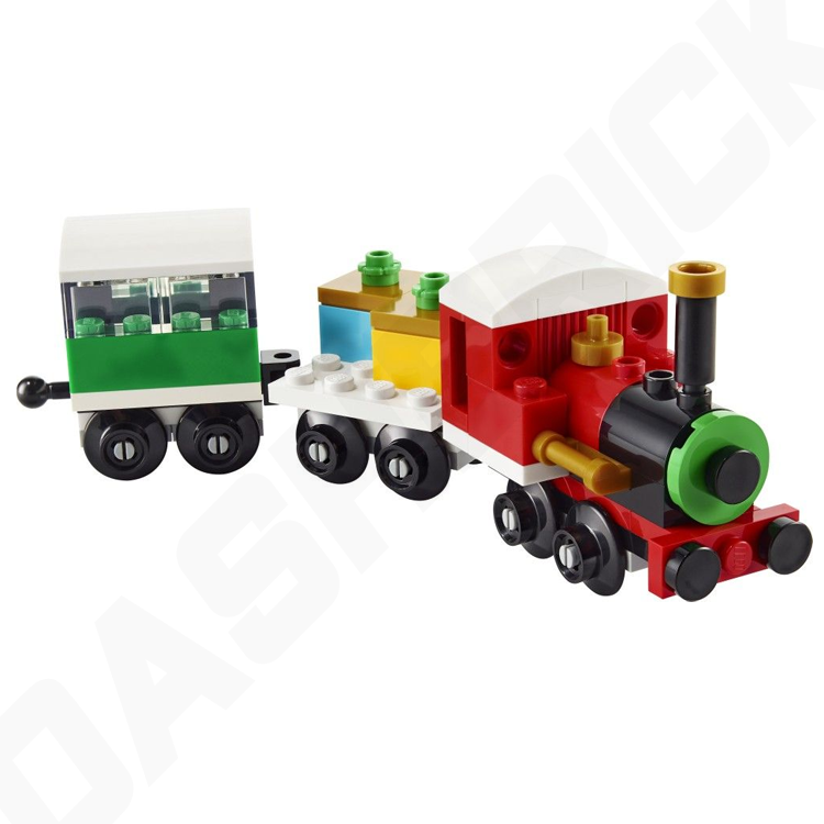LEGO Creator Winter Holiday Train Building Set (30584) - Christmas Train Toy for Kids & Collectors | Perfect for Holiday Displays & Festive Decorations