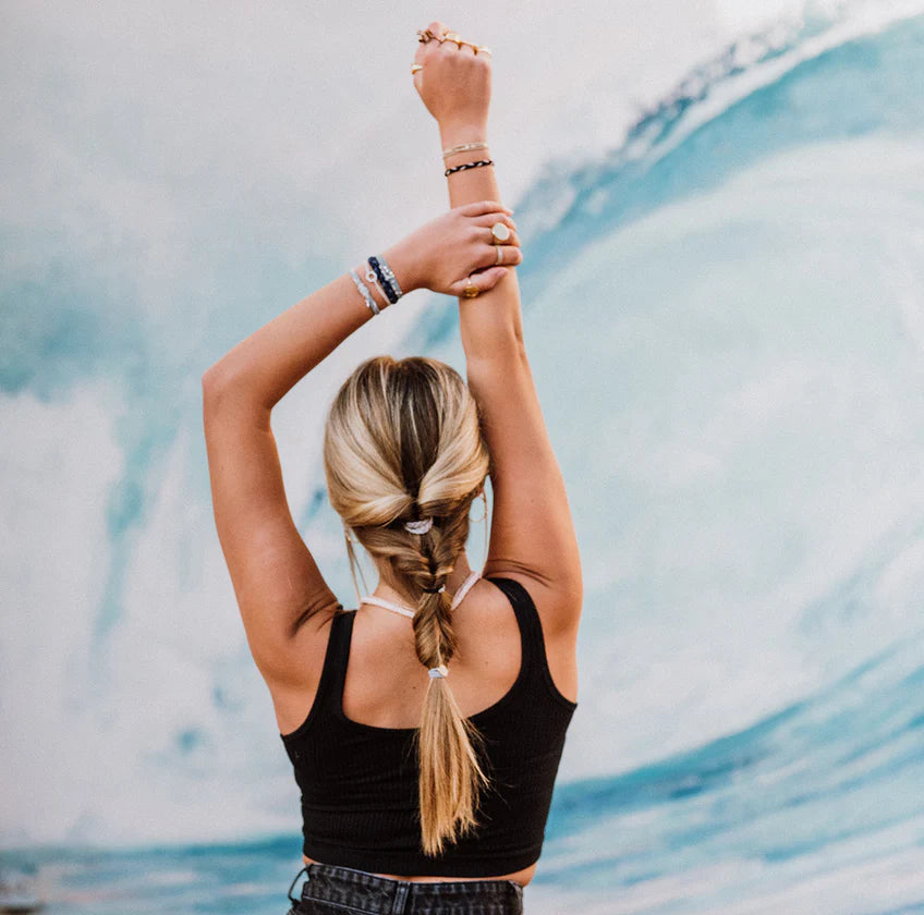 Dream Hair Tie Bracelet - Adjustable & Stylish Hair Accessory for Women & Girls - Perfect for Workouts, Yoga, Travel & Everyday Use