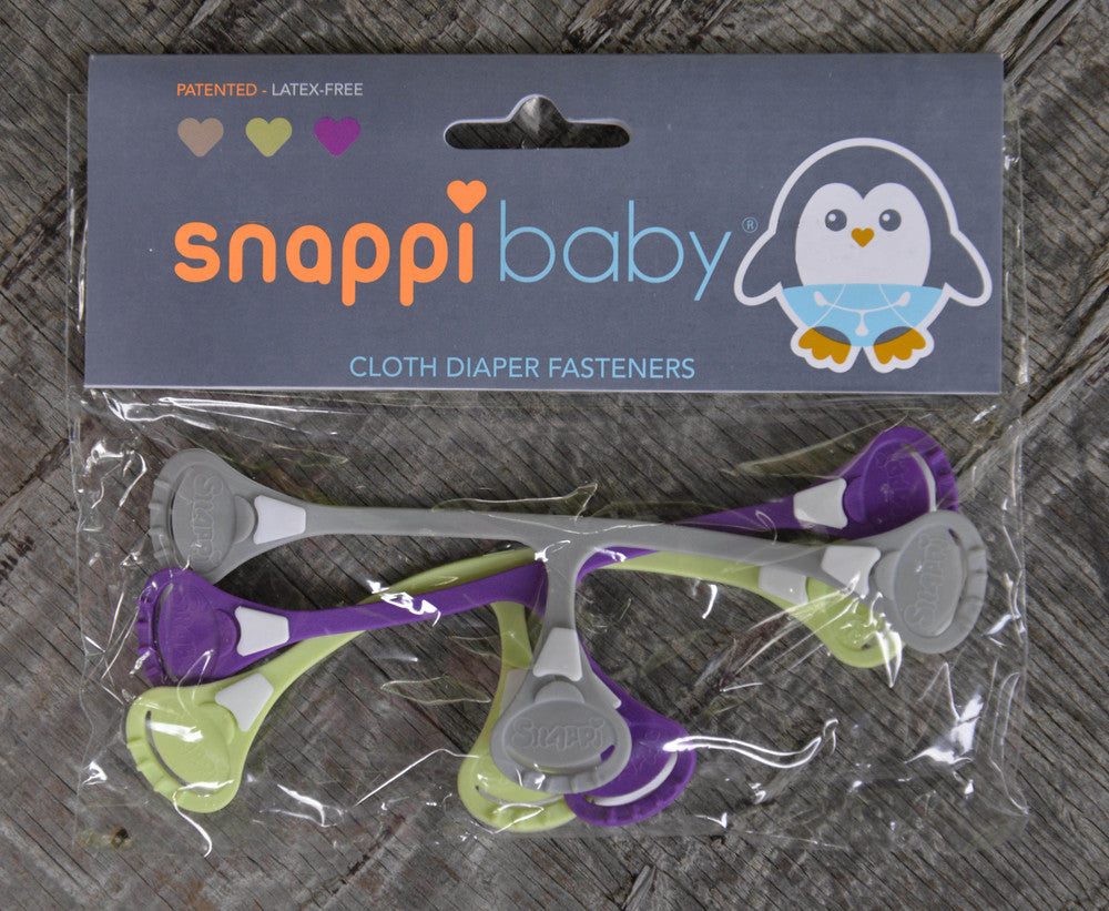 Snappi Cloth Diaper Fasteners - Secure & Adjustable Baby Diaper Clips for Newborns & Toddlers - Perfect for Cloth Diapering, Swim Diapers & Baby Fashion Accessories