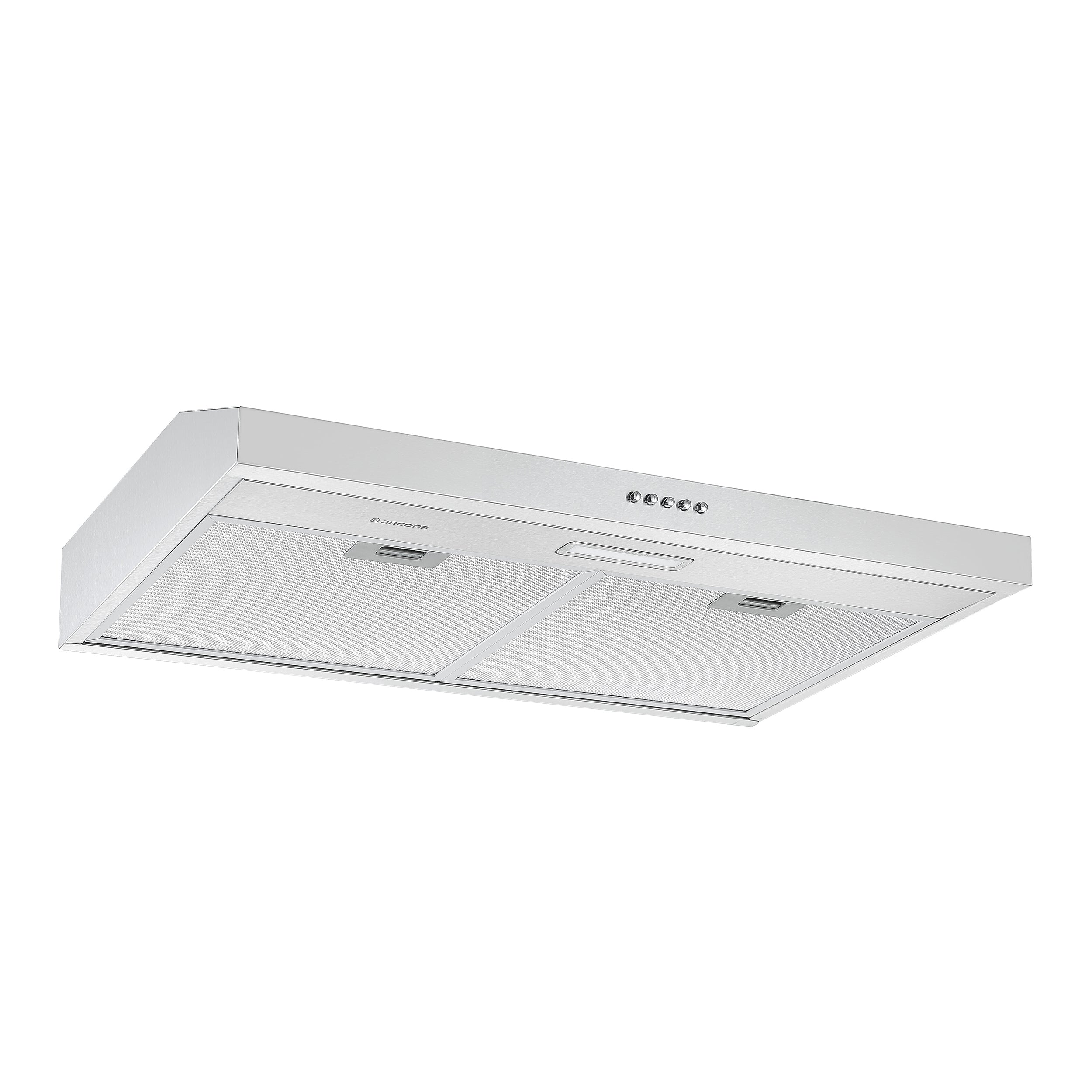 30 Inch Stainless Steel Convertible Under Cabinet Range Hood - Powerful Kitchen Ventilation for Smoke & Odor Removal - Perfect for Home Cooking, Grilling & Baking