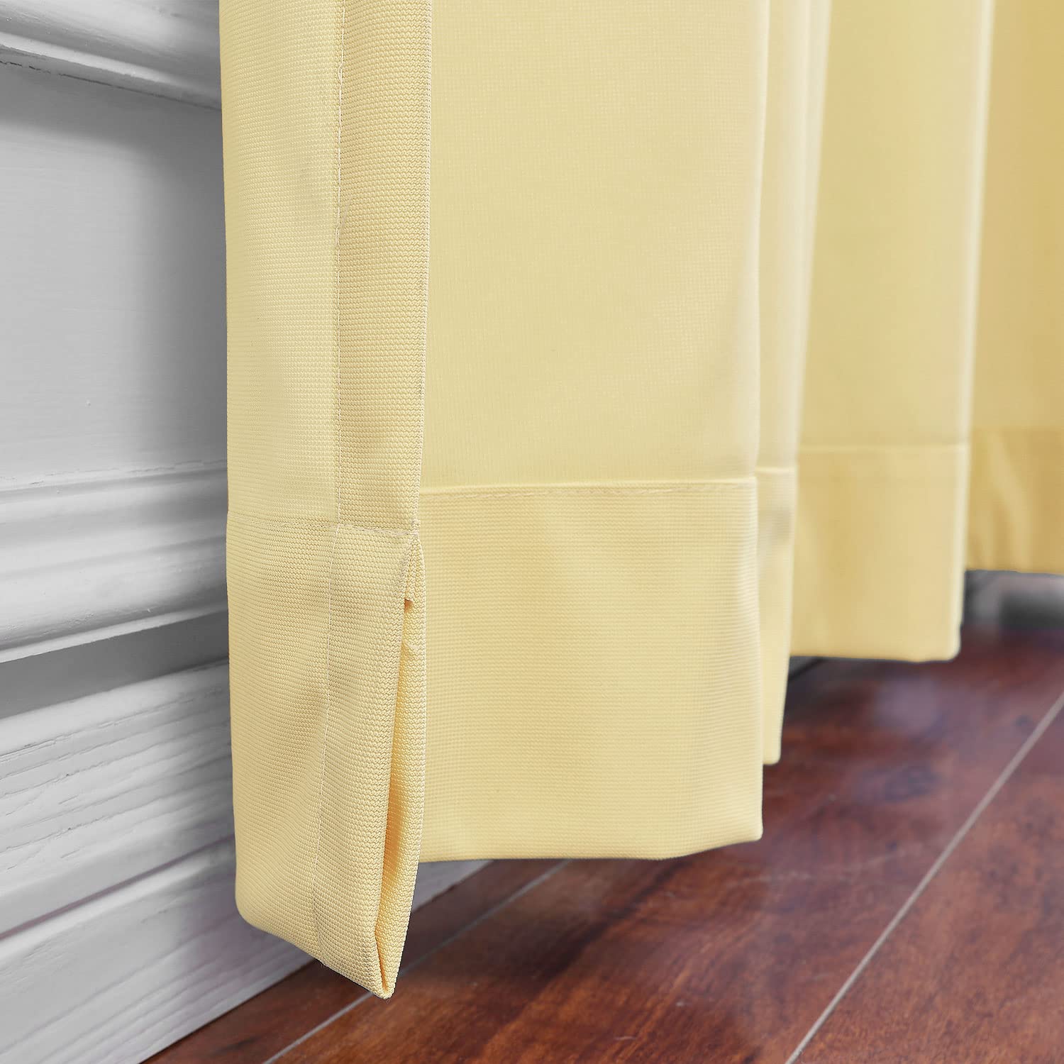 Macochico Extra Wide Medical Curtains 15ft x 8ft - Pinch Pleated Hospital Privacy Curtains for Clinics, SPA & Labs - Beige Room Divider Panel (Ideal for Patient Privacy, Exam Rooms & Healthcare Facilities)