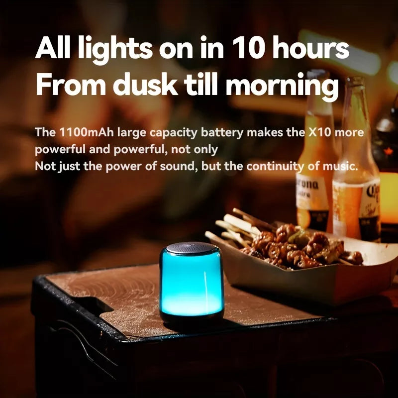 Sanag X10 Pro Wireless Bluetooth Speaker - Portable Mini Smart Speaker with HD Sound for Outdoor, Travel, Home & Party Use