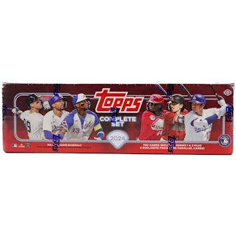 2024 Topps Factory Set Baseball Hobby Box - Complete MLB Player Cards Collection - Perfect for Collectors, Investors & Fantasy Sports Enthusiasts