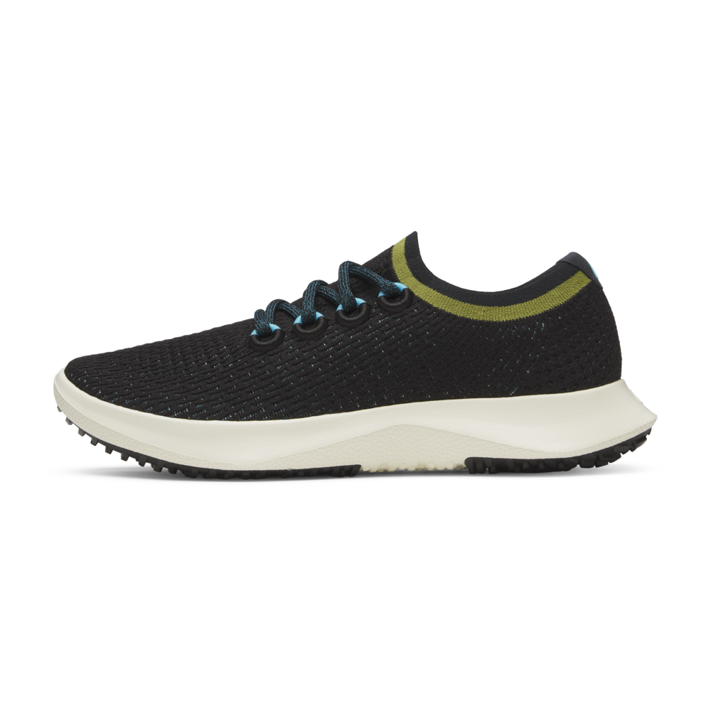 Women's Running Shoes - Tree Dasher 2 Natural Black/Chasm Teal with Stony Cream Sole | Lightweight Eco-Friendly Sneakers for Women | Perfect for Jogging, Gym Workouts & Daily Wear