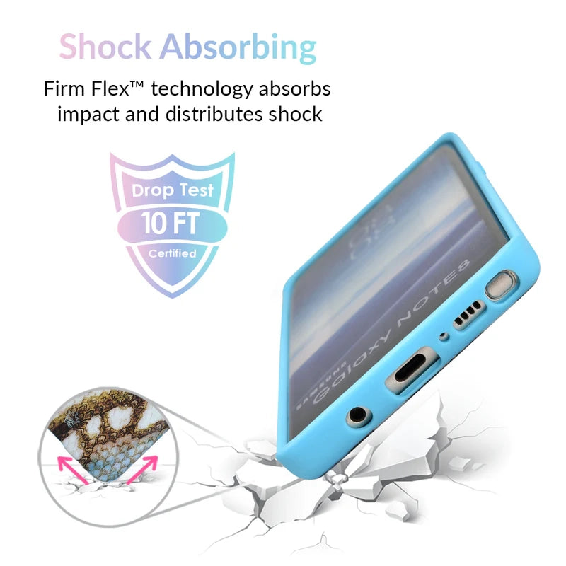 Blue Snakeskin Samsung Galaxy Case - Premium Protective Phone Cover for Samsung Galaxy Series | Durable & Stylish for Everyday Use, Travel, and Outdoor Activities