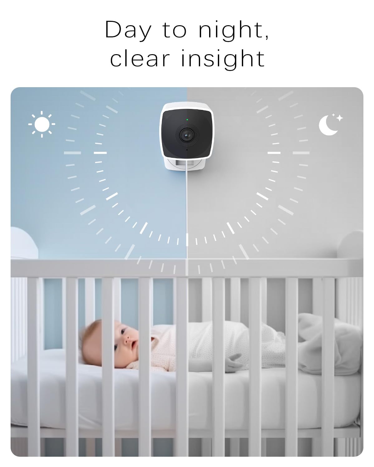 Blurams 2K Indoor Security Camera with Dual-Band WiFi (5GHz & 2.4GHz) - Pet/Baby Monitor, Night Vision, Motion/Sound Detection, 2-Way Talk, Cloud & SD Storage - Ideal for Home, Nursery & Pet Safety Monitoring