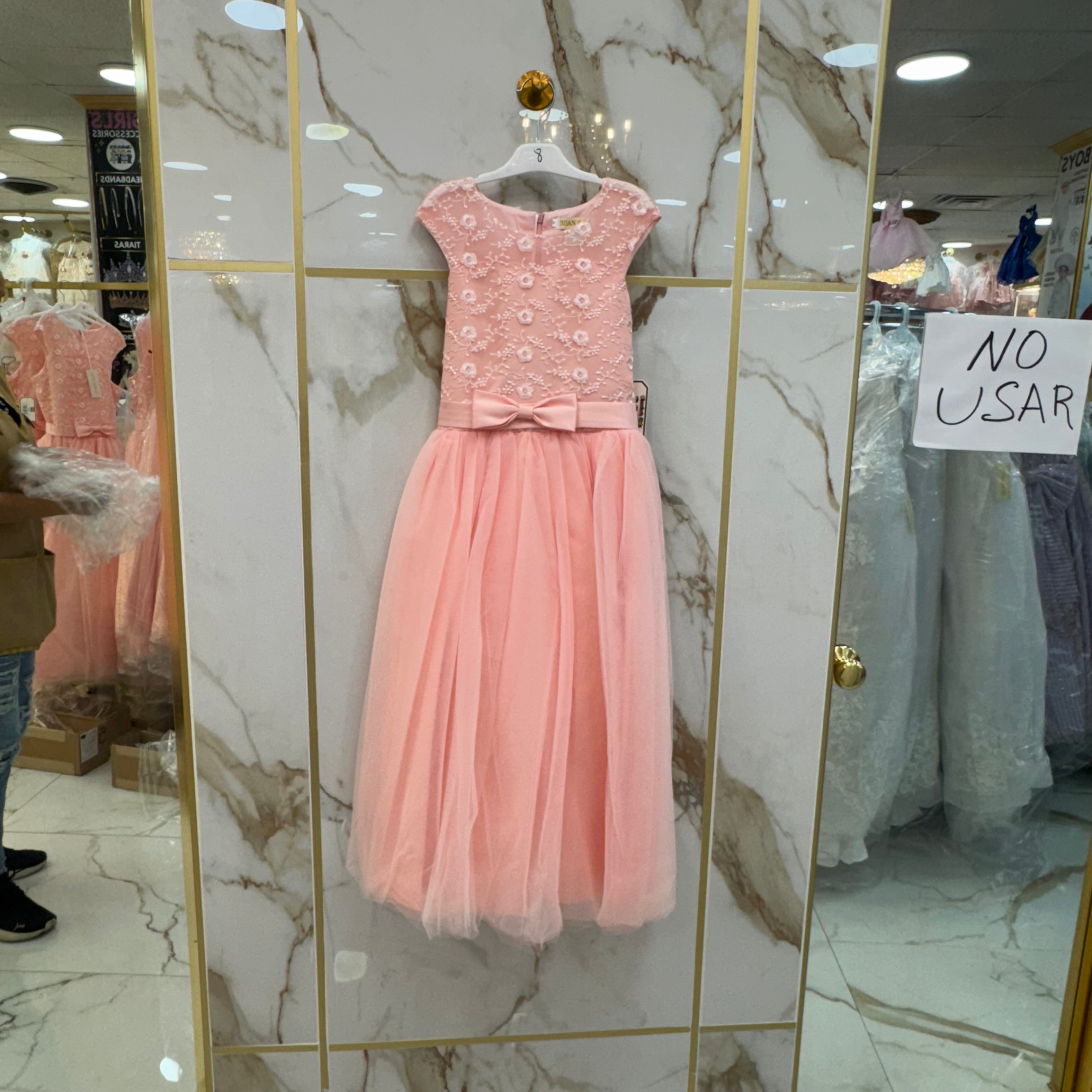KE07 Elegant Flower Girl Dress for Weddings & Special Occasions - Perfect for Parties, Pageants & Celebrations