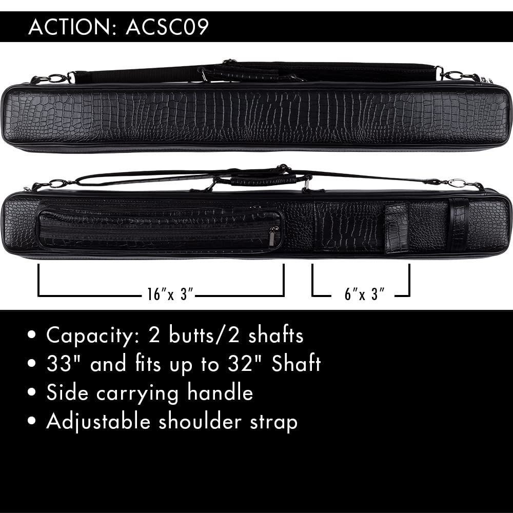 Action 2 Butt 2 Shaft Soft Golf Club Case - Protective Cover for Golf Clubs with Dual Shaft Design | Perfect for Travel & Storage