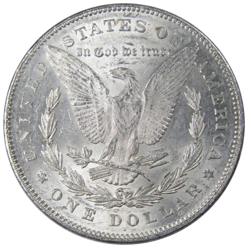 1878 7TF Rev 78 Morgan Silver Dollar $1 Coin - AU About Uncirculated Condition - 90% Silver - Collectible Rare Coin for Investment & Display