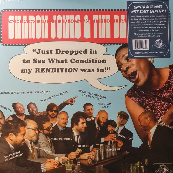 Sharon Jones & The Dap Kings - Just Dropped In (To See What Condition My Rendition Was In) - Limited Edition Blue Vinyl LP (RSD Exclusive, Near Mint Condition) - Perfect for Record Collectors & Soul Music Lovers
