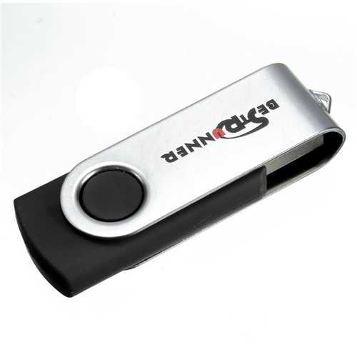 Bestrunner 128MB Foldable USB 2.0 Flash Drive - Portable Thumb Drive Pen Drive with Keychain - Perfect for School, Office & Data Storage
