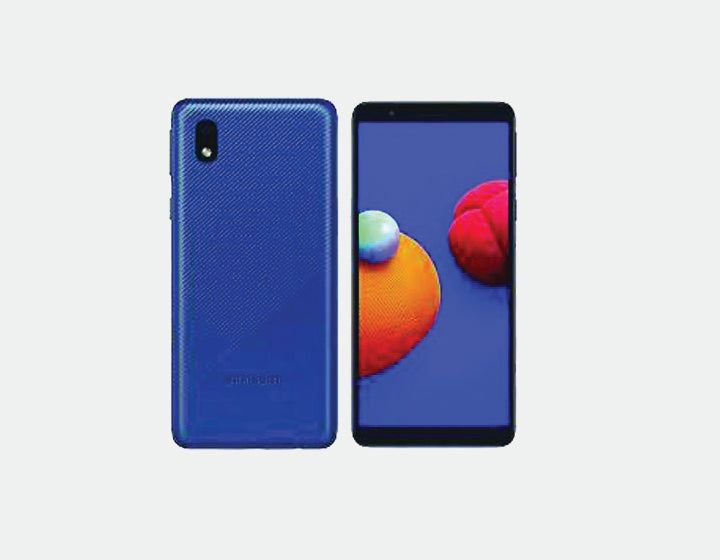 Samsung Galaxy A01 Core A013G/DS 32GB 2GB RAM GSM Unlocked Smartphone - Blue | Dual SIM, Android 10, 5.3