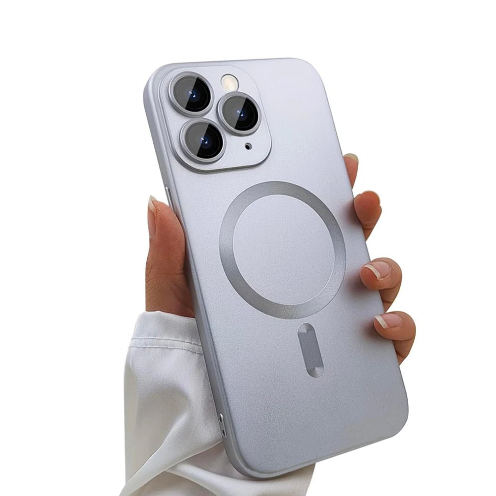 FlexiShield Ultra MagSafe iPhone Case - Shockproof & Anti-Scratch Protective Cover for iPhone 14/13/12 Pro Max - Perfect for Outdoor Activities, Work & Travel