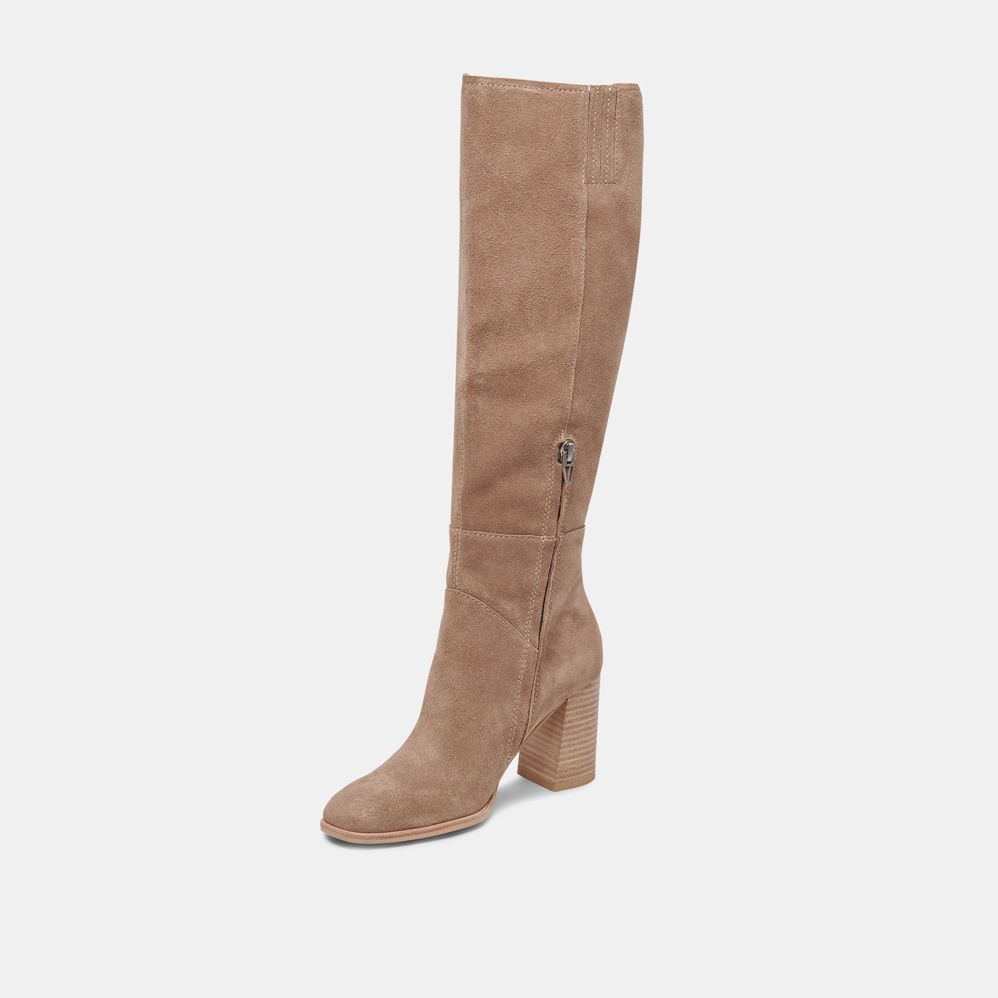 FYNN BOOTS TRUFFLE SUEDE ANKLE BOOTS - Women's Casual Suede Booties for Fall & Winter | Comfortable Slip-On Shoes for Work, Dating & Daily Wear