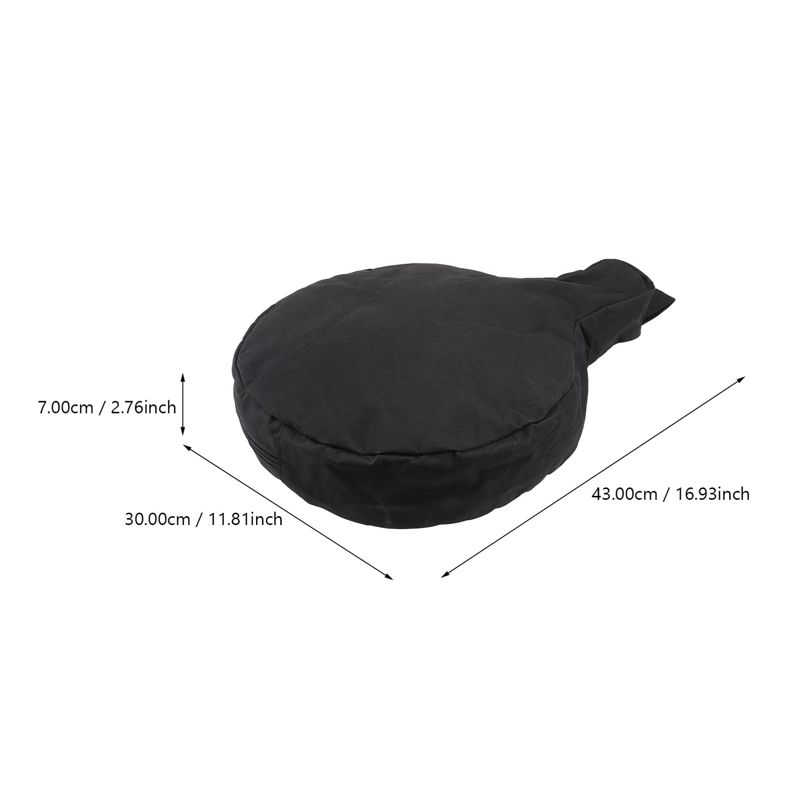 Premium Heavy Duty Cast Iron Skillet Bag - Durable Chef Cooking Utensil Organizer for Camping, Outdoor Cooking & Kitchen Storage - Ideal for Dutch Ovens, Pans & Grill Accessories