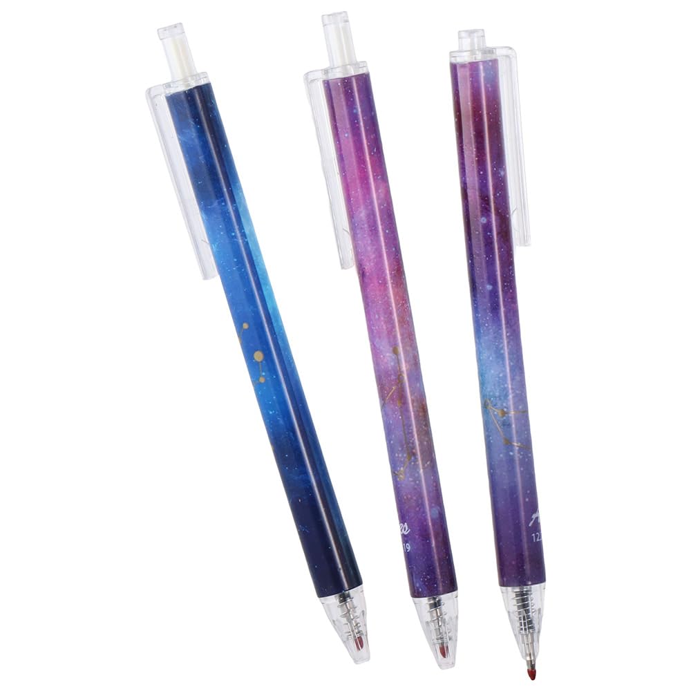 12 Pack Constellation Astrology Zodiac Sign Pens - 0.5mm Fine Point Writing Pens for Journaling, Note Taking & Gift Giving - Perfect for Horoscope Lovers, Students & Office Use
