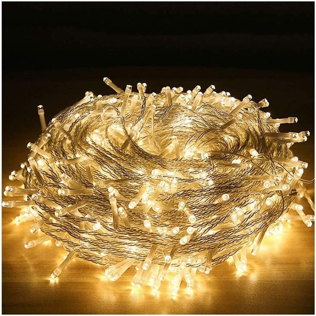 LIFEIYAN 100-3000 LED Waterproof IP67 Fairy String Lights - 10-300M Warm White Christmas Tree & Party Decor for Indoor/Outdoor Use | Perfect for Bedroom, Garden, Wedding & Holiday Decorations