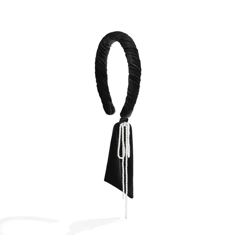 Jacinda Tasseled Hair Bands for Women - Fashionable Boho Headbands with Beaded Tassels - Perfect for Parties, Weddings & Everyday Style
