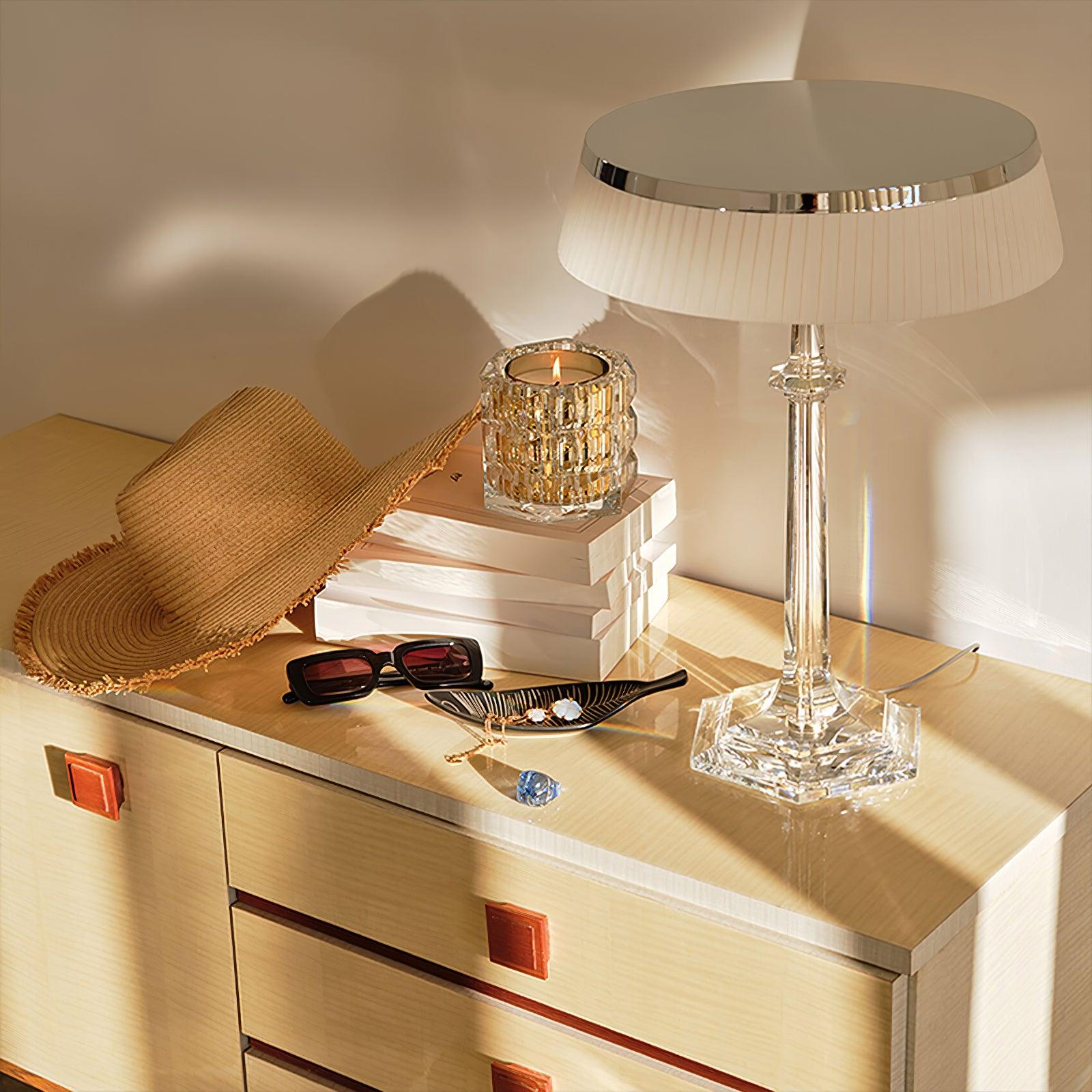 Versailles Table Lamp - Elegant French-Inspired Home Decor for Living Room, Bedroom & Office - Perfect for Ambient Lighting & Stylish Interior Design