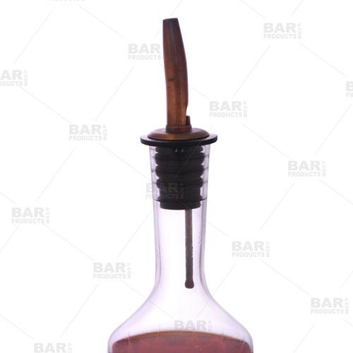 Premium BarConic® Bitters Bottle - 3oz Diamond Pattern Glass Dropper Bottle for Cocktails, Mocktails & Home Bar Use | Perfect for Bartenders & Mixologists