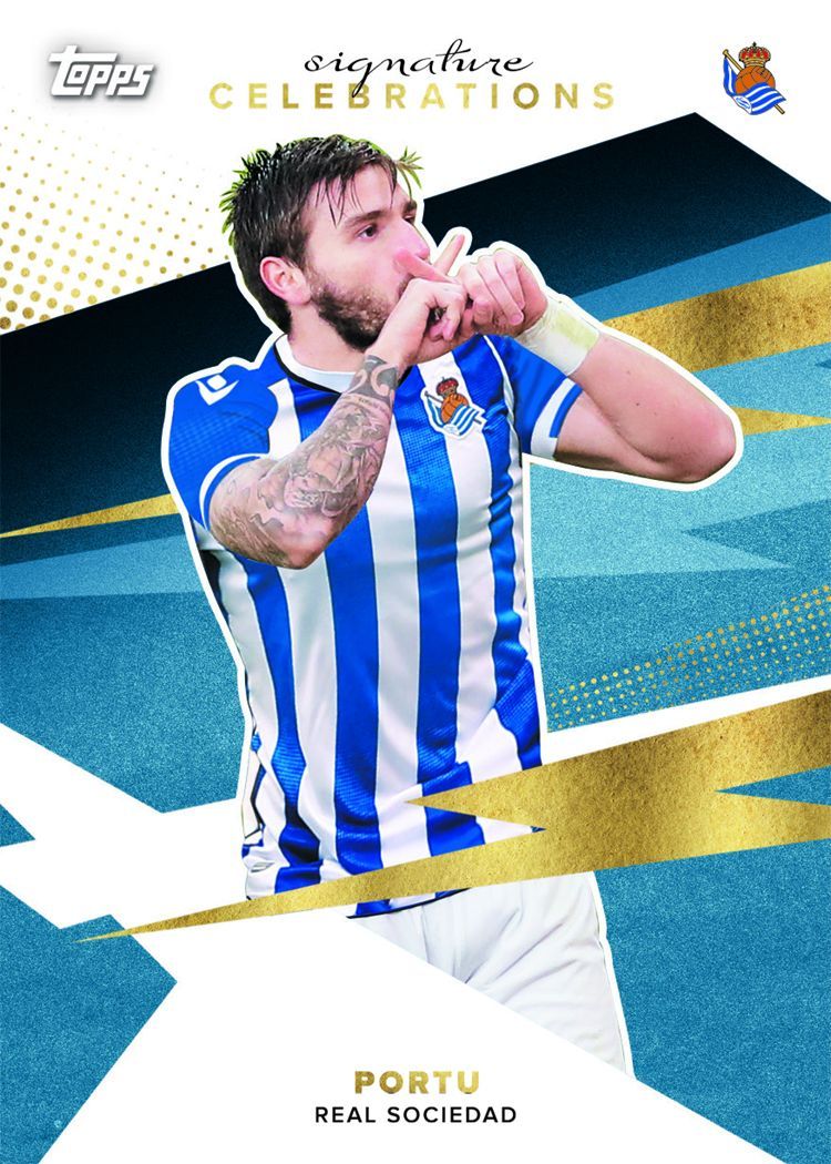 Official Topps Real Sociedad 2021/22 Team Set - Collectible Soccer Trading Cards for Fans and Collectors - Perfect for Gifts, Display, and Matchday Memorabilia