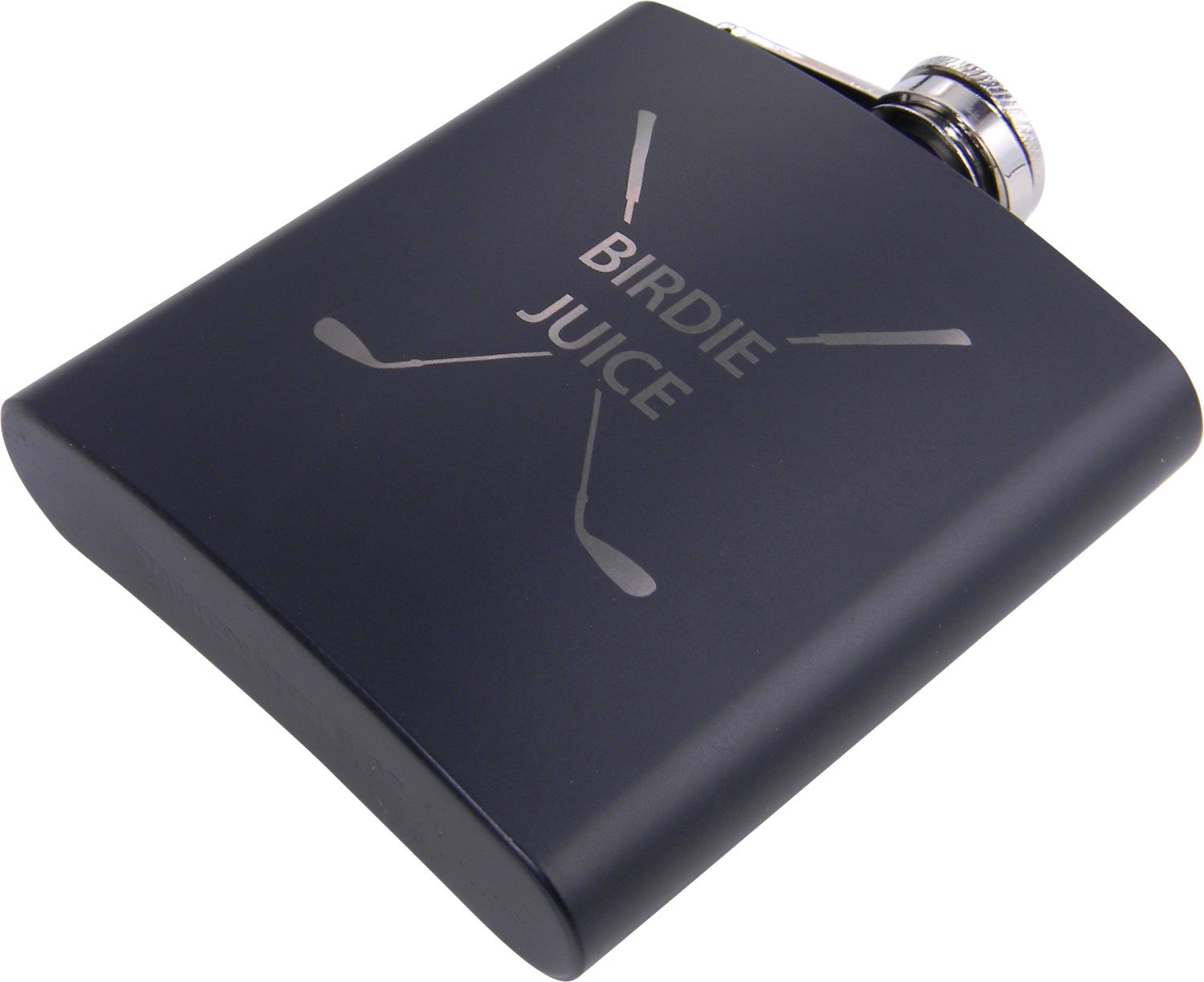 **Premium Golf Birdie Juice Flask with Funnel & Gift Box - Perfect Christmas, Birthday, Valentine's Gift for Golf Lovers - Ideal for Golf Tournaments, Parties & Outdoor Adventures (Black)**