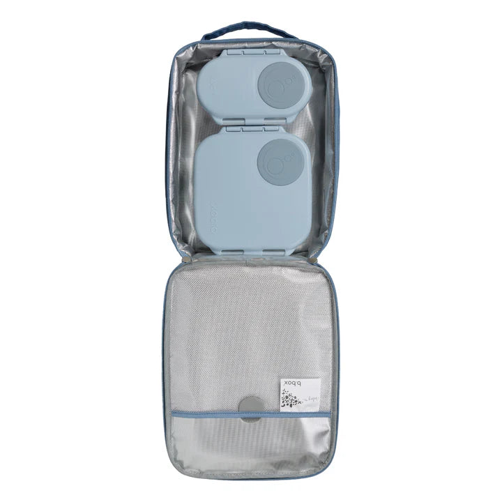b.box Flexi Insulated Lunch Bag - Leakproof & Reusable Kids Lunch Box for School, Work & Travel - Surfs Up Design - Perfect for Beach Picnics & Outdoor Adventures