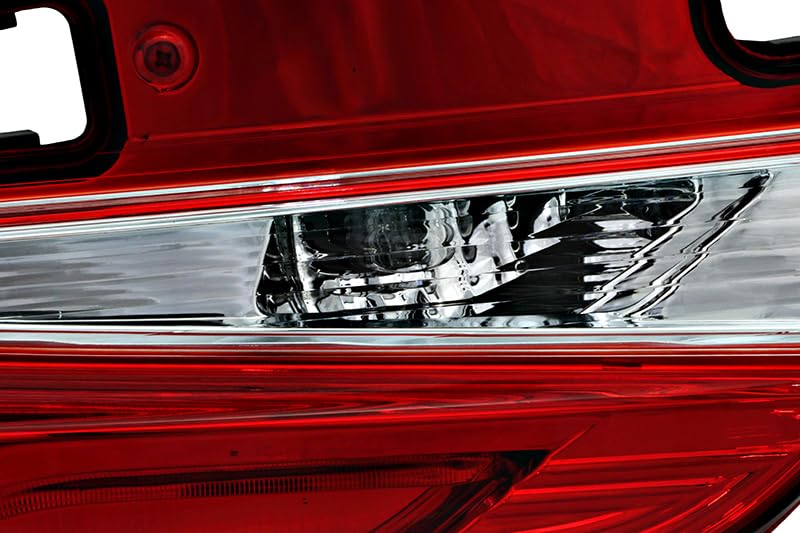 Honda Odyssey Inner Tail Lights Lamps Set - Compatible with 2018 Models - Driver & Passenger Side - Perfect for Night Driving & Enhanced Safety