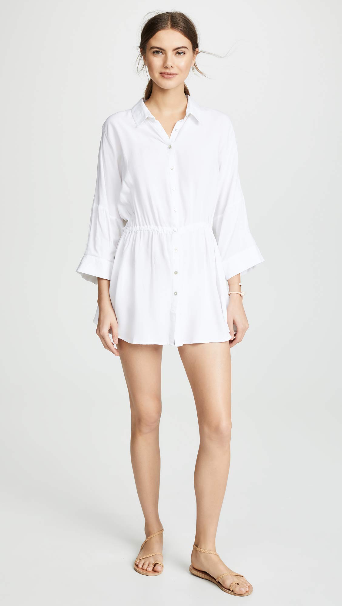 L*Space Women's Pacifica Tunic - Stylish Beach Cover Up, Lightweight Swimwear Tunic for Summer, Poolside, and Vacation Outfits