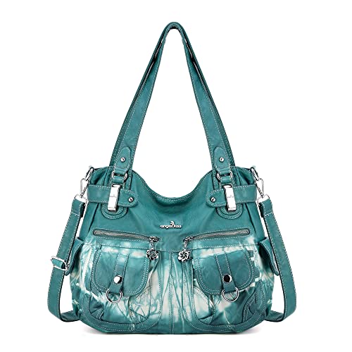 2-tie-dyed Blue Green