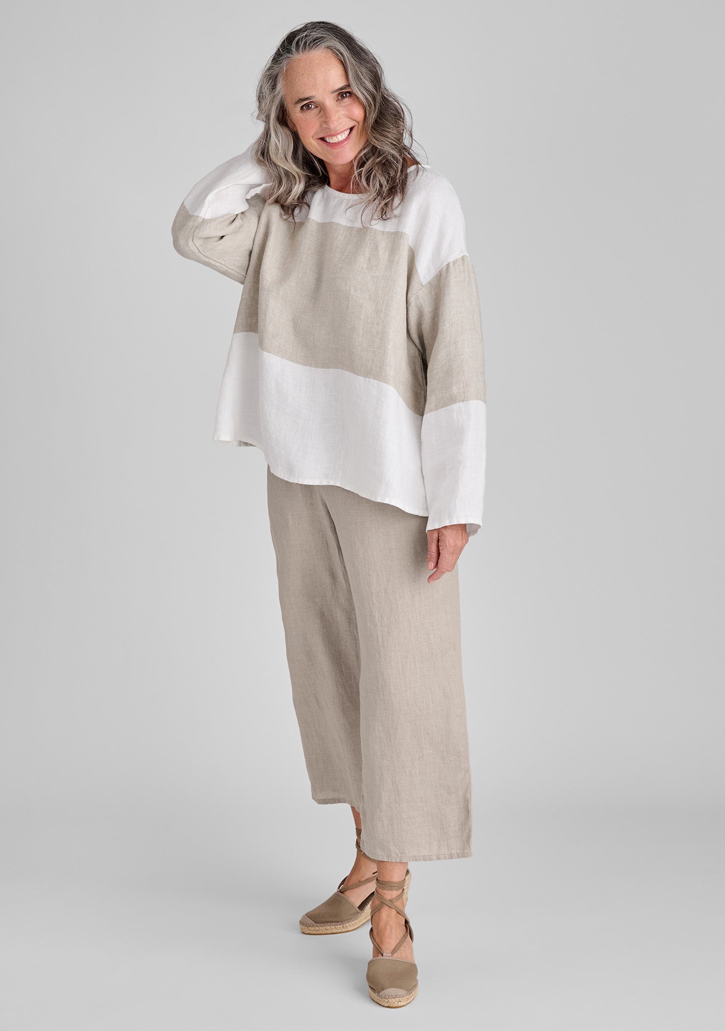 Stylish Long Sleeve Linen Shirt for Women - Breathable & Comfortable Casual Wear - Perfect for Office, Travel & Summer Outfits