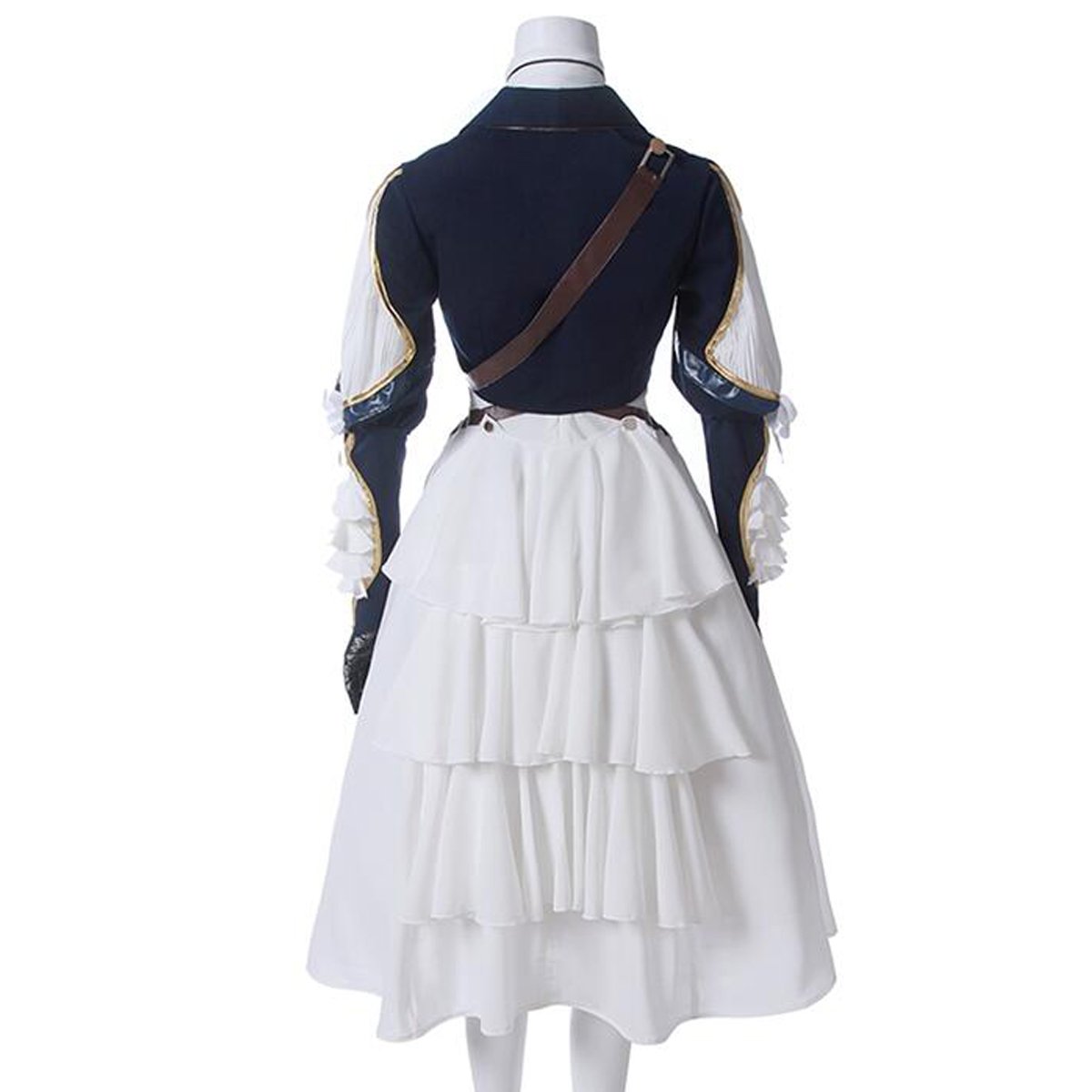 Violet Evergarden Anime Cosplay Dress - Elegant Maid Costume for Halloween, Cosplay Parties & Anime Conventions | Perfect for Roleplay & Themed Events